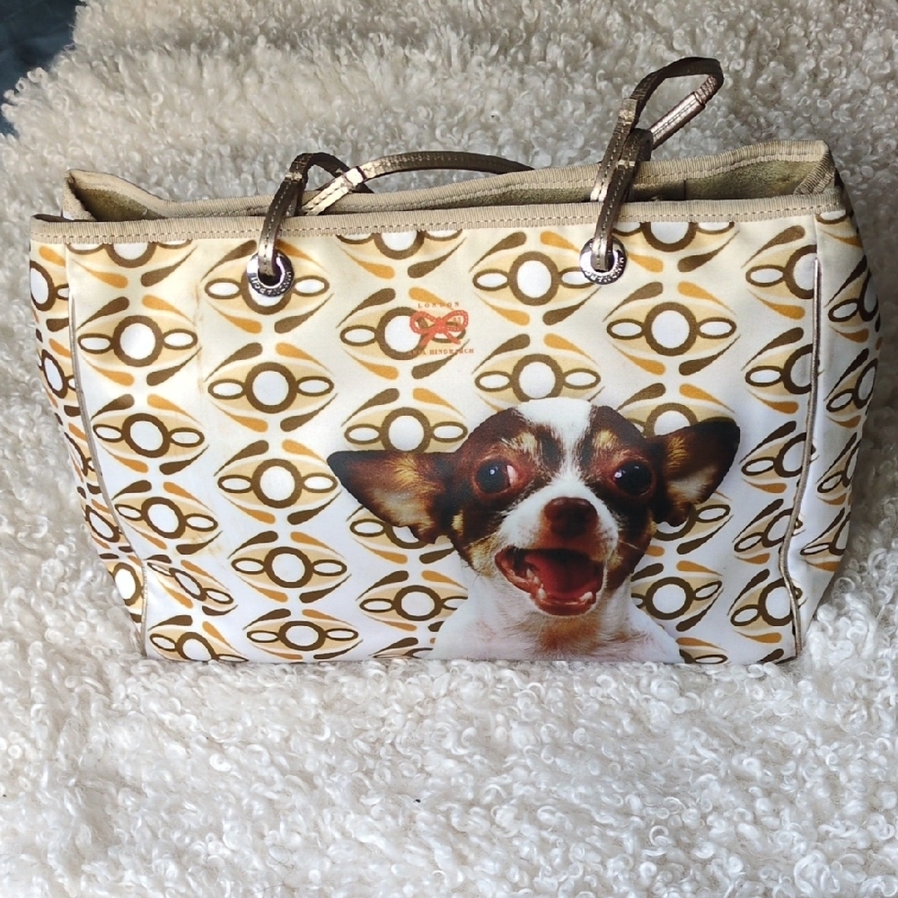 Anya Hindmarch Dog Print Bag